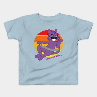 Kitty Vibes Kids T-Shirt